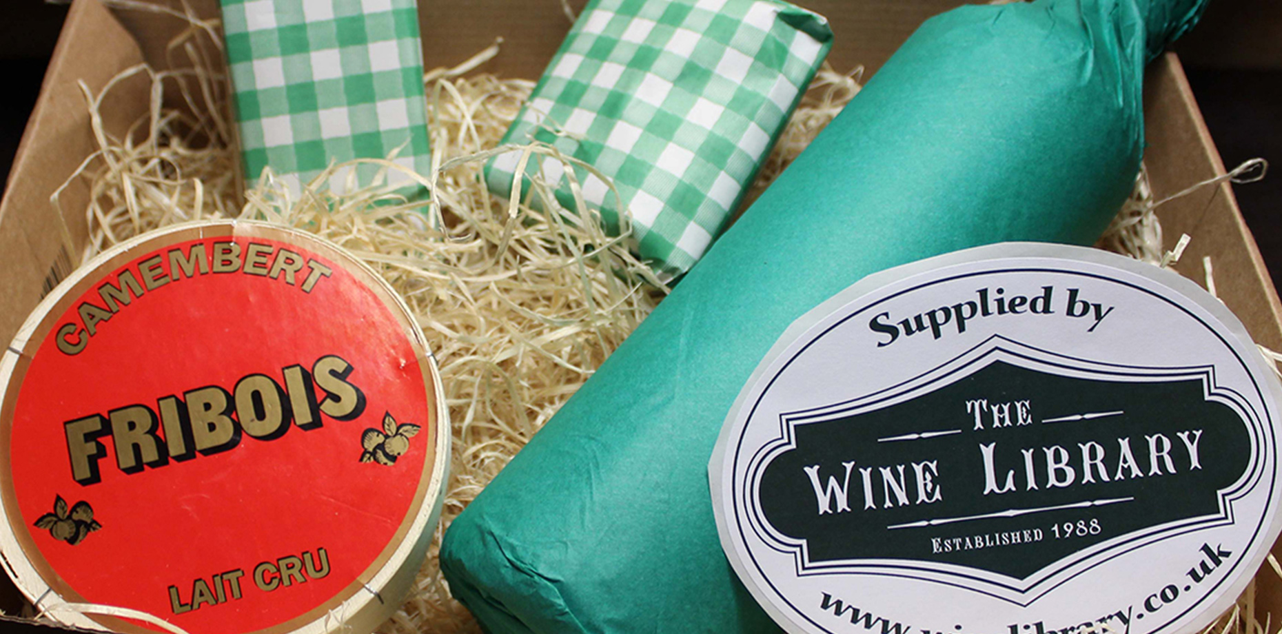 Try our personally-curated cheese and wine pack, or add a cheese selection to your personal favourite