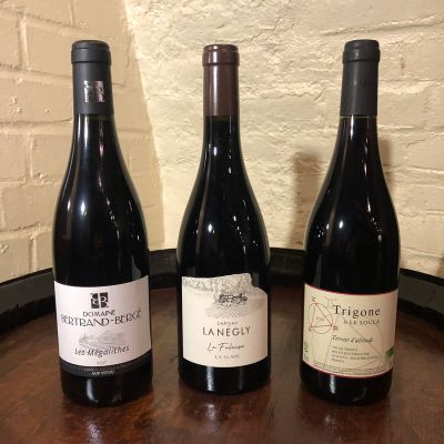 3 Bold Southern French Reds 12 bottle case
