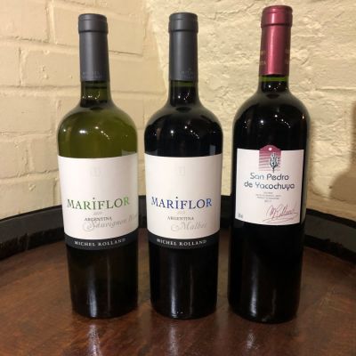 Three exciting Argentinian wines made by Michel Rolland 12 bottle case