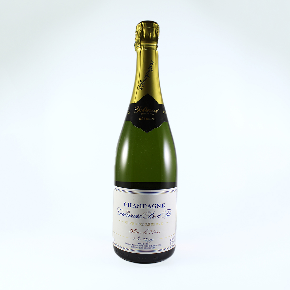 Champagne Gallimard Pere et Fils Cuvée de Reserve Brut Blanc de Noirs NV-0