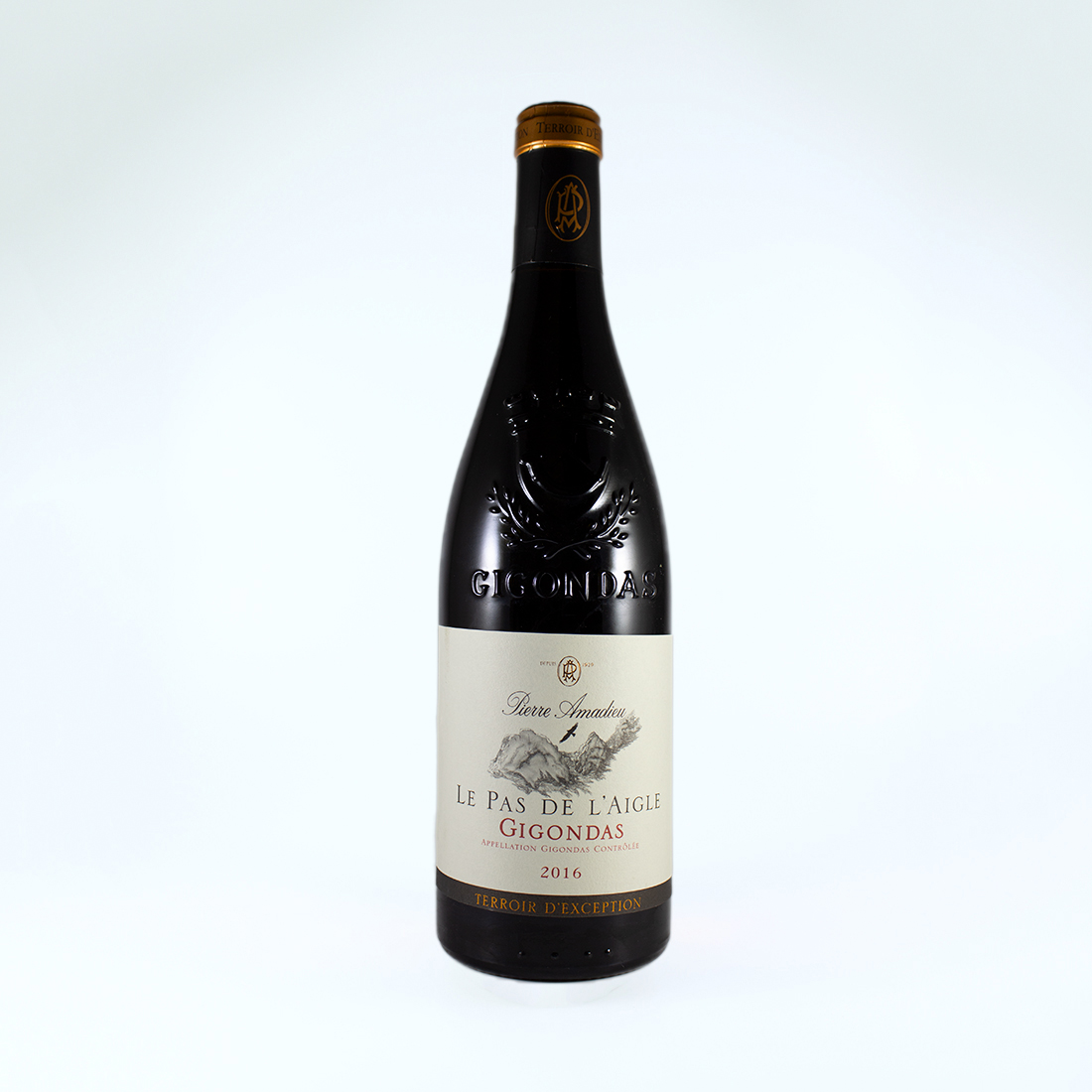 Pierre Amadieu Le Pas de L'Aigle Terroir d'Exception Gigondas Grande Réserve 2016-0