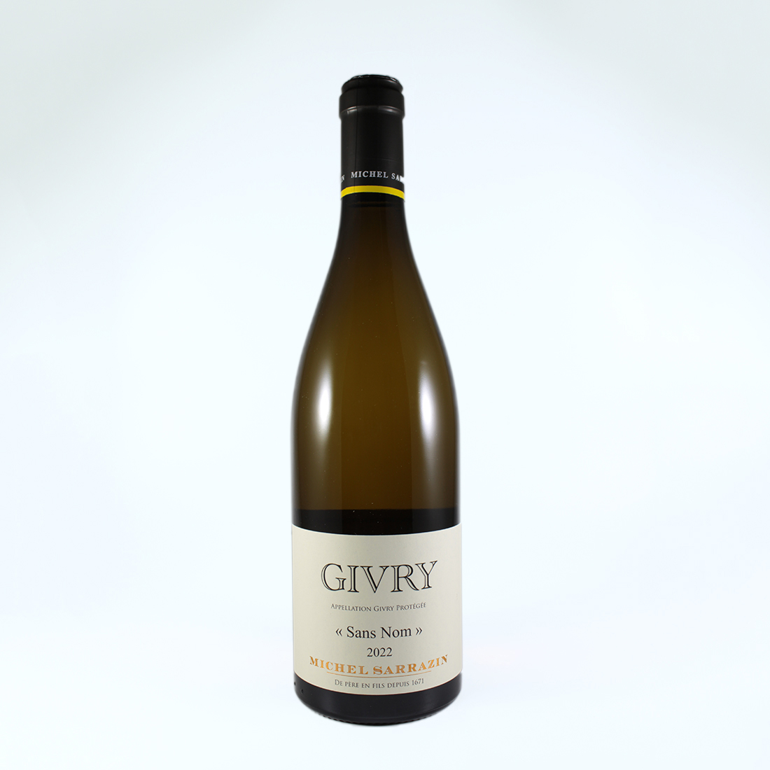 Michel Sarrazin Givry 'Sans Nom' Blanc 2022